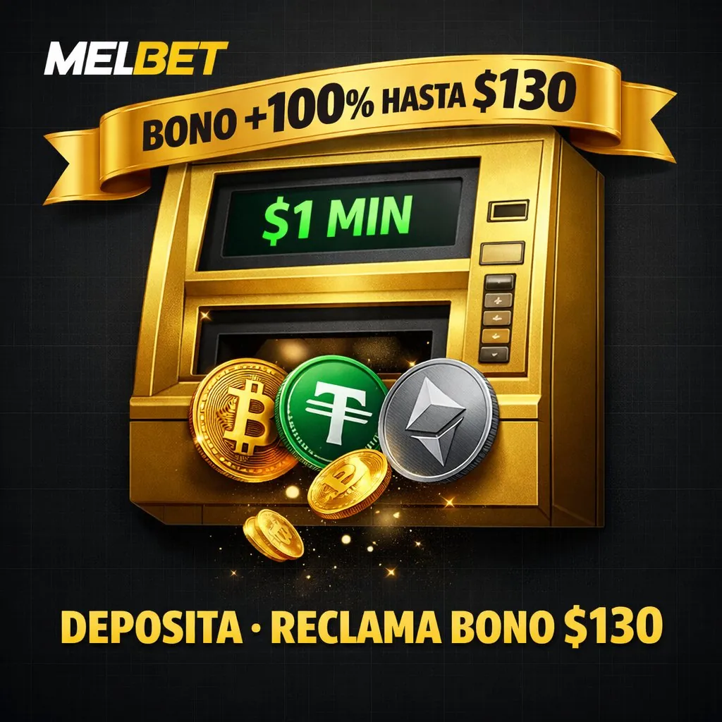 Melbet pagos cajero ATM dorado crypto bono 130 fondo oscuro