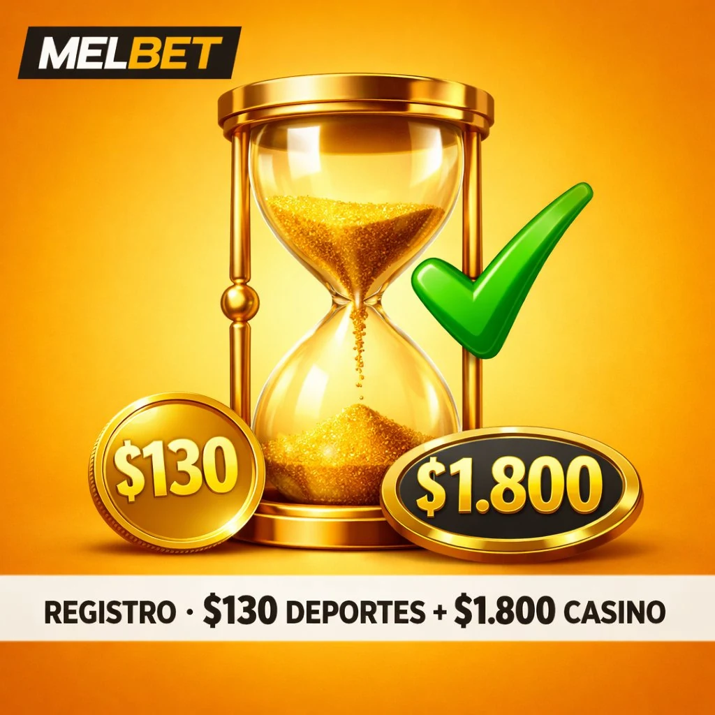 Melbet registro reloj arena dorado bono 130 1800 check fondo dorado